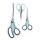 Zestaw nożyczek uniwersalnych dpCraft Softgrip, 10/14/21cm, 3szt